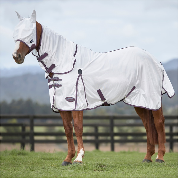 2025 Weatherbeeta Comfitec Essential Mesh Mask 1002937 - White
